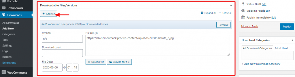 How to Use Download Monitor Widget 4 3 10 - BdThemes