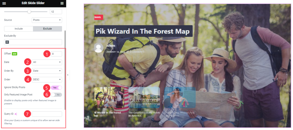 How To Use Skide Slider Widget By Ultimate Post Kit Pro 7 Query 4 1 - BdThemes