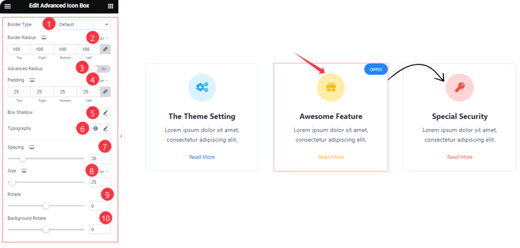 How To Use Advanced Icon Box Widget By Element Pack Pro 7 Icon image2 1 - BdThemes