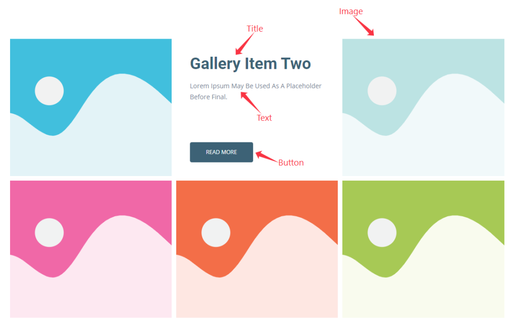 How to use Verse widget by Pixel Gallery 2 The default view of Verse widget - BdThemes